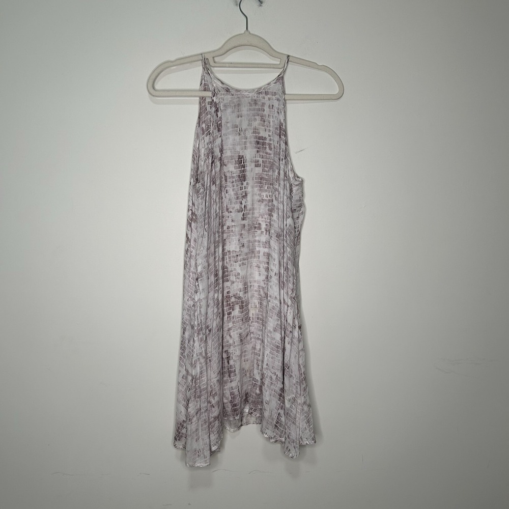 Cloth & Stone Dress‎ Womens Small High Neck Light Weight Mini Tencel